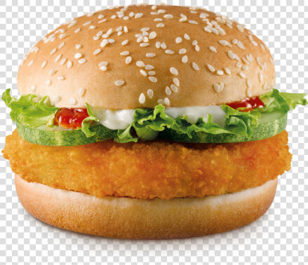 Mcdonald S Veggie Crunch Burger   Vegetarian Burger Mcdonalds  HD Png DownloadTransparent PNG