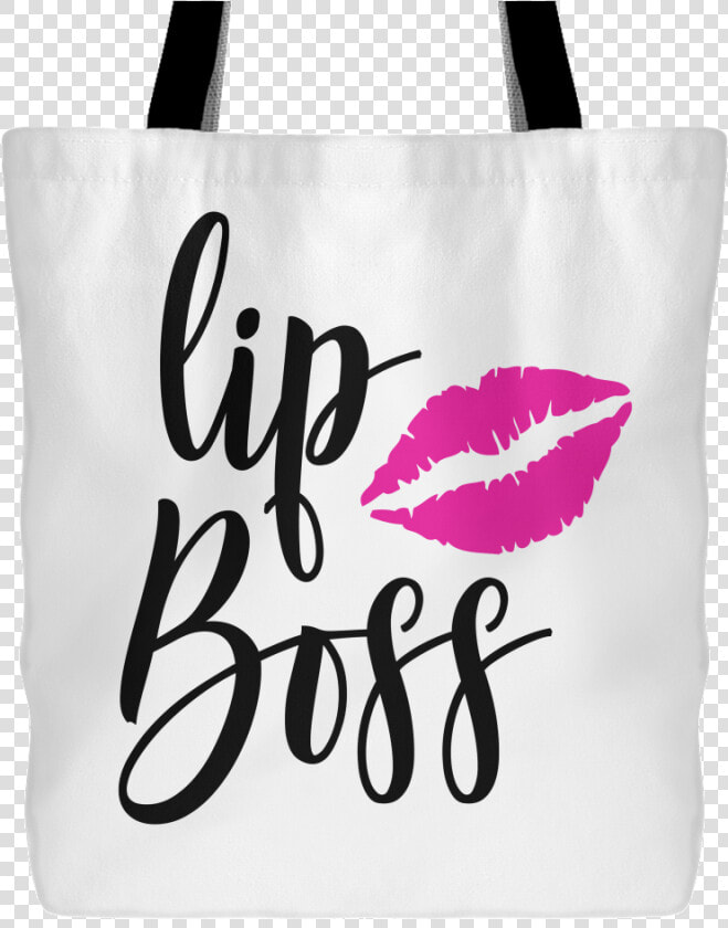 Lipboss Canvas Tote Shopping Bag   Lips Clip Art  HD Png DownloadTransparent PNG