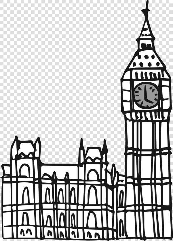 Drawn Big Ben England   Big Ben England Drawing  HD Png DownloadTransparent PNG