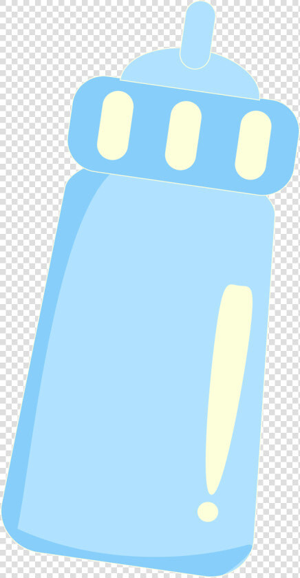 Minus Say Hello Clip   Blue Baby Bottle Clipart  HD Png DownloadTransparent PNG