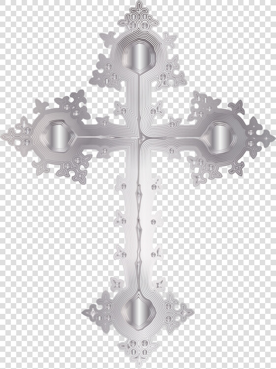 Symbol religious Item cross   Cross Clipart Cross No Background Silver  HD Png DownloadTransparent PNG