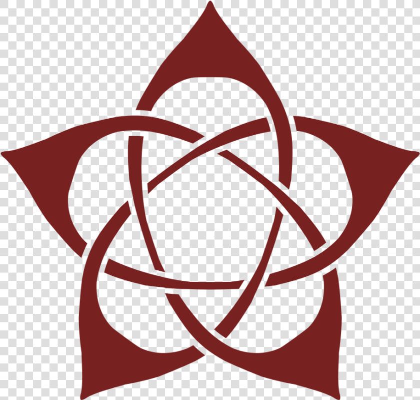 Floralpent   Wiccan Pentagram No Background  HD Png DownloadTransparent PNG