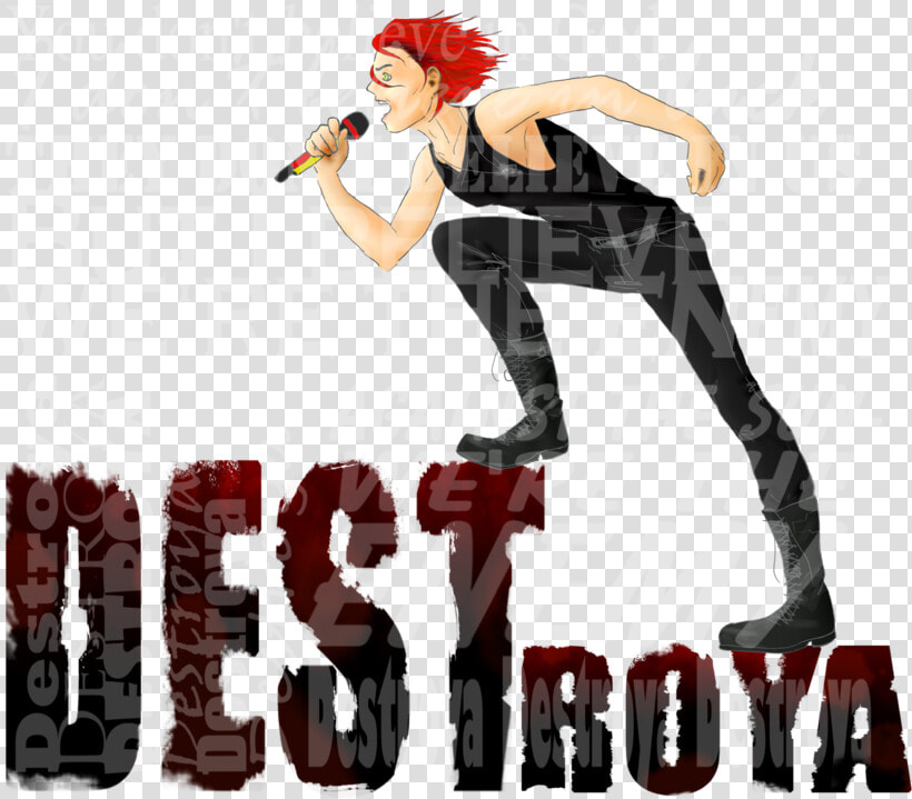 Mcr By Stevanity Gerard Way  My Chemical Romance  Bands    Destroya Mcr  HD Png DownloadTransparent PNG