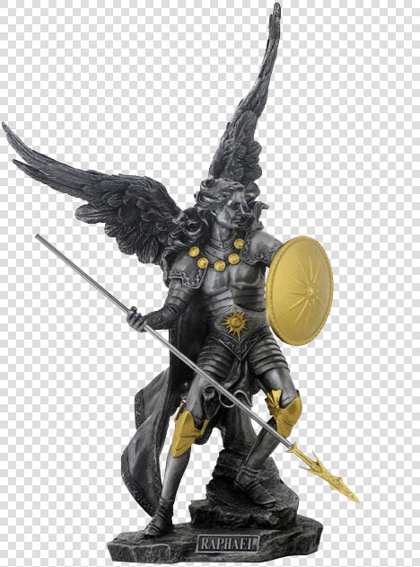 Archangel   Raphael Statue   Archangels Figurines  HD Png DownloadTransparent PNG