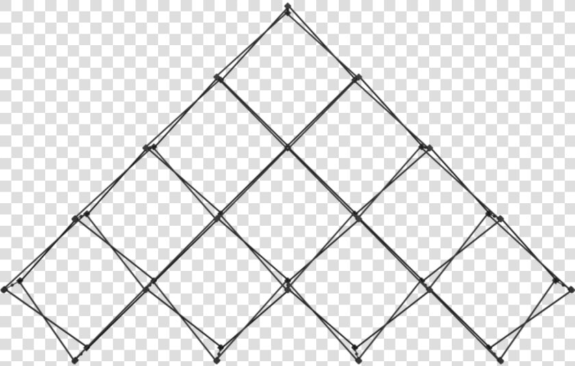 Xclaim 14ft 10 Quad Pyramid Frame   Line Art  HD Png DownloadTransparent PNG