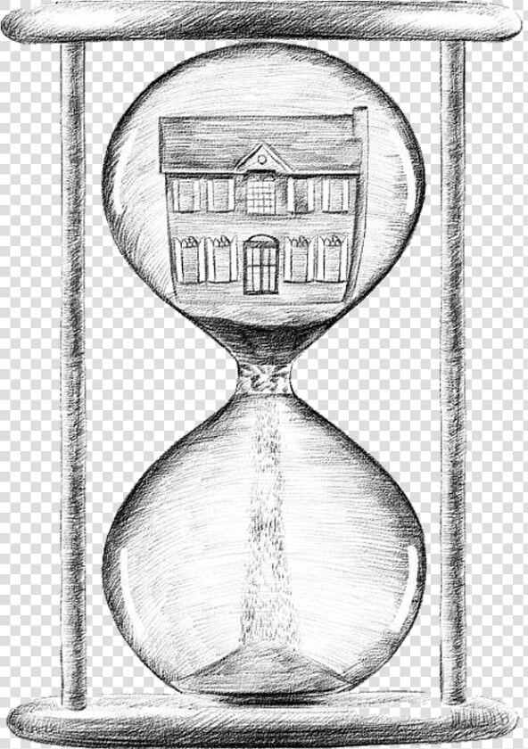 Clipart Transparent Download Modern Drawing Hourglass   Creative Hourglass Drawing  HD Png DownloadTransparent PNG