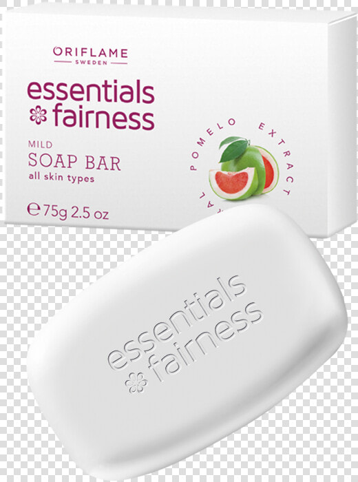 Jabón En Barra Essentials Fairness   Oriflame Essential Fairness Soap  HD Png DownloadTransparent PNG