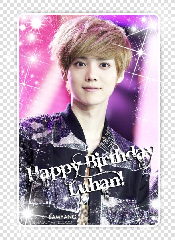 Happy Birthday Luhan  HD Png DownloadTransparent PNG