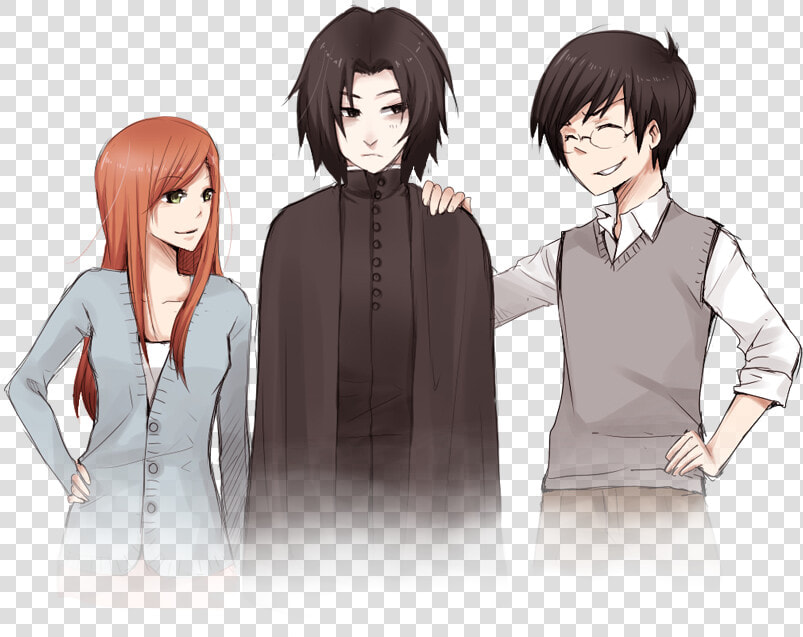 If You Ve Read My Other Posts About Snape And The Marauders    Snape X Lily X James  HD Png DownloadTransparent PNG