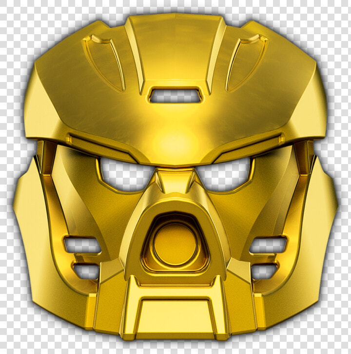 Golden Mask Of Fire   Lego Bionicle Tahu Mask  HD Png DownloadTransparent PNG