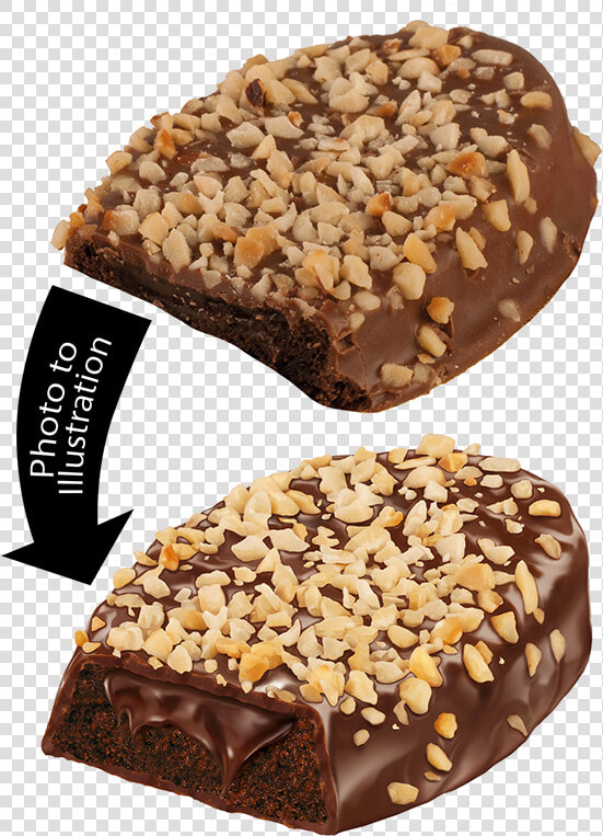 Brownies Choco Chip Png  Transparent PngTransparent PNG