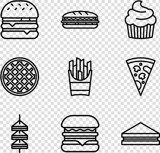 Fast Food   Fast Food Icon Vector  HD Png DownloadTransparent PNG