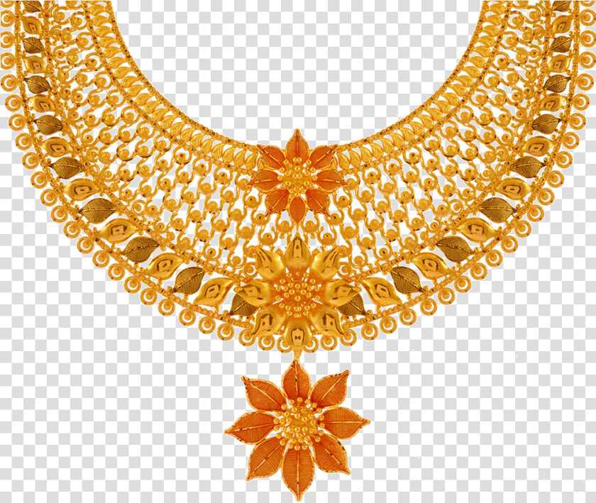 Chandra Jewellers 22kt Yellow Gold Necklace For Women   Necklace Pc Chandra Jewellers  HD Png DownloadTransparent PNG