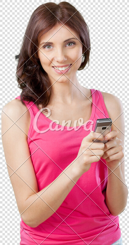 Girl On Cell Phone Png   Indian Excited Woman  Transparent PngTransparent PNG