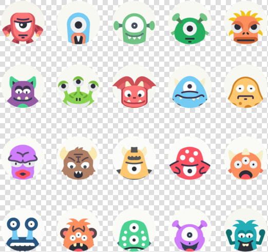 Monster Avatars Illustration Illustrator Avatar Icons  HD Png DownloadTransparent PNG