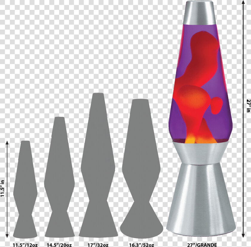 27″ Grande Lava® Lamp   Orange And Purple Lava Lamp  HD Png DownloadTransparent PNG