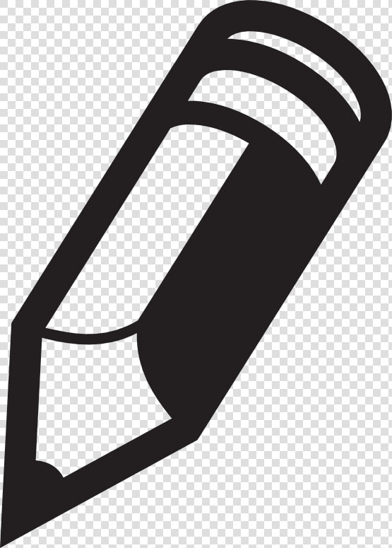 Pencil   Vector   Black   And   White   Vector Pencil Black And White  HD Png DownloadTransparent PNG