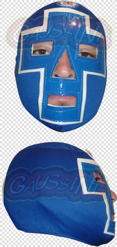 Mascara De Luchador Cruz Azul  HD Png DownloadTransparent PNG