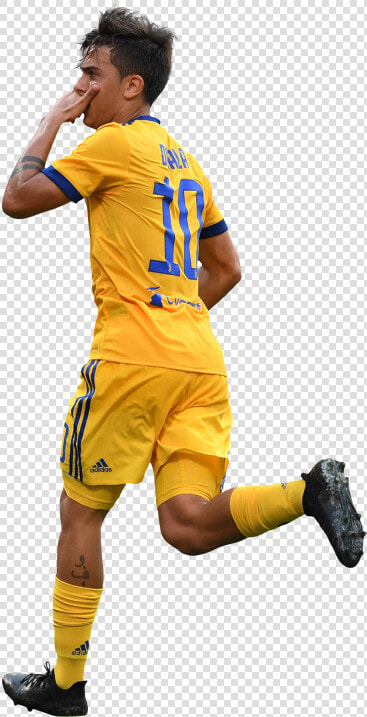 Juventus Dybala Uniforme Amarillo Png  Transparent PngTransparent PNG