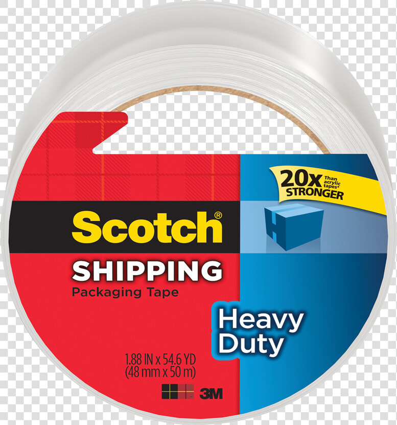 Product Image 38365 title Scotch® Heavy Duty   Scotch Heavy Duty Shipping Tape  HD Png DownloadTransparent PNG