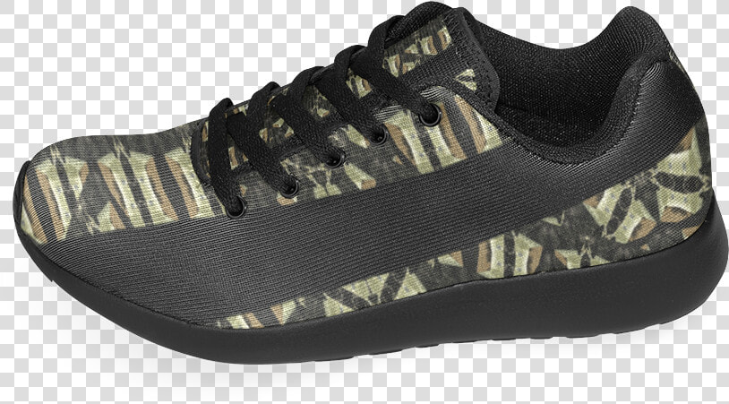 Vertical Stripes Tribal Print Men’s Running Shoes   Hiking Shoe  HD Png DownloadTransparent PNG