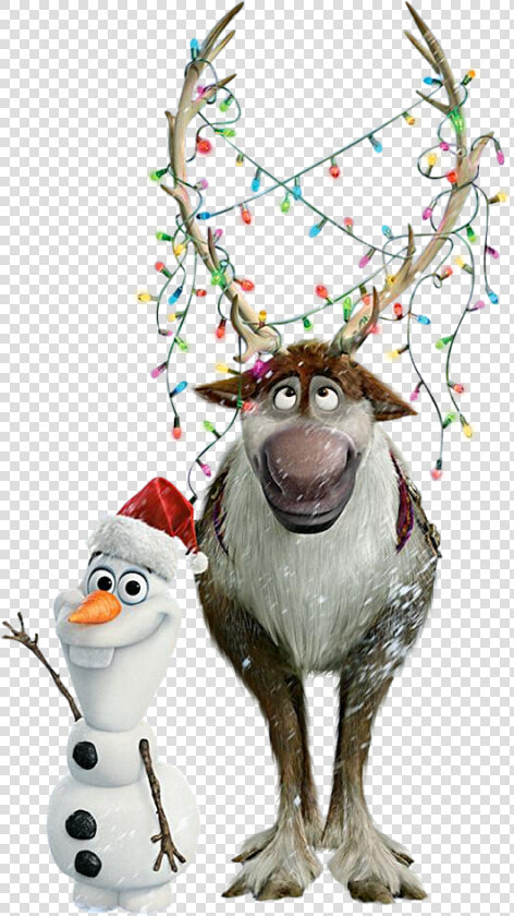 Transparent Olaf Face Clipart   Olaf And Sven Christmas  HD Png DownloadTransparent PNG