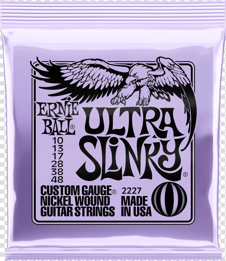 Ernie Ball Ultra Slinky  HD Png DownloadTransparent PNG