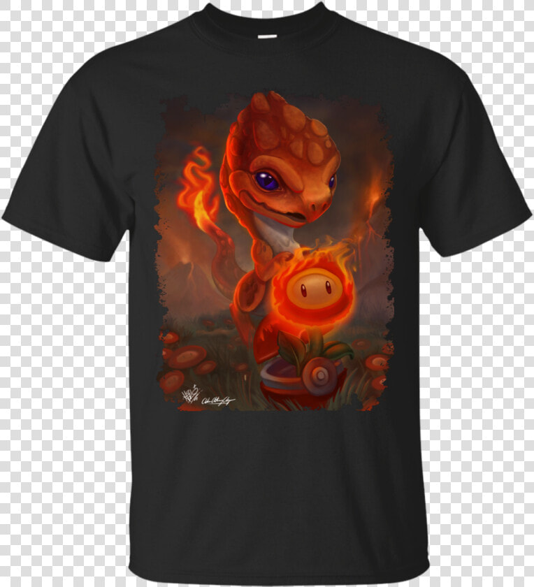 Charmander Full Halo Adam Aguas Collaboration Cute   Scooby Doo 50th Anniversary Shirt  HD Png DownloadTransparent PNG