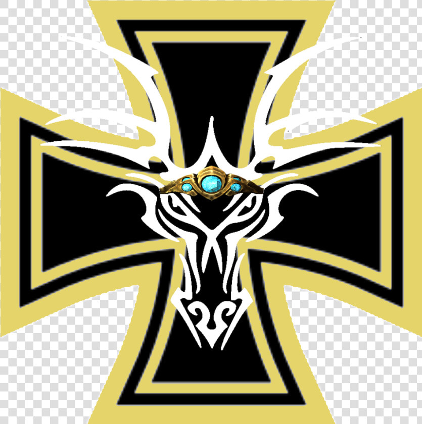 Transparent Summerslam Logo Png   White Supremacist Tattoo Cross  Png DownloadTransparent PNG