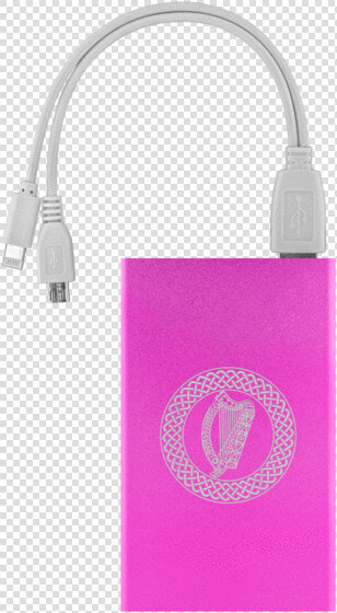 Irish Harp Power Bank   Battery Charger  HD Png DownloadTransparent PNG