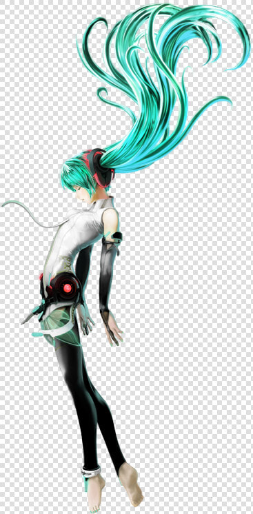 Hatsune Miku And Hatsune Miku Drawn By Asai Masaki   Miku And Miku Append  HD Png DownloadTransparent PNG