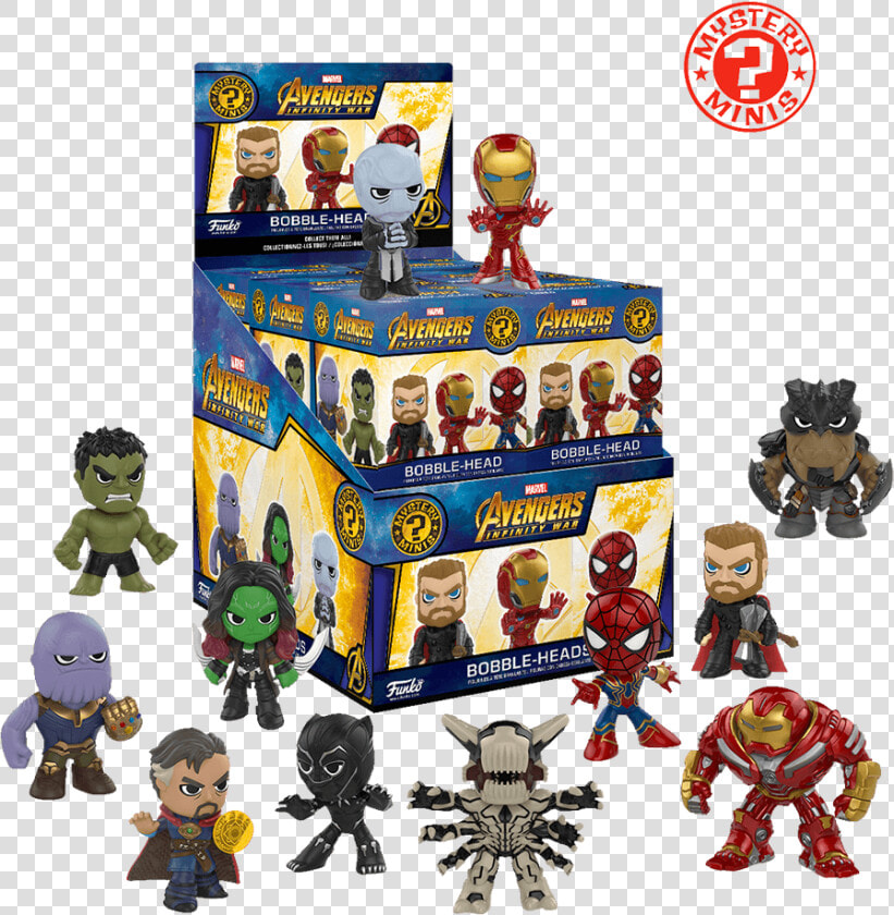 Avengers Infinity War Pop Vinyl   Png Download   Funko Infinity War Mystery Minis  Transparent PngTransparent PNG