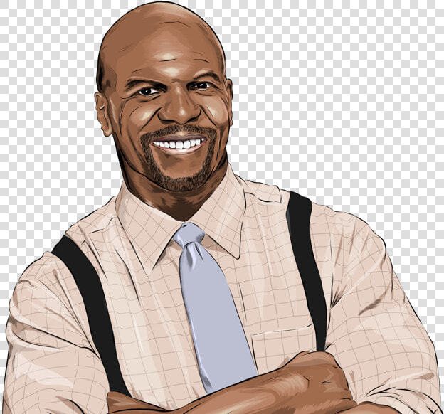 Terry Vector Illustration Police Cop Tvshow Tv Actor   Gentleman  HD Png DownloadTransparent PNG