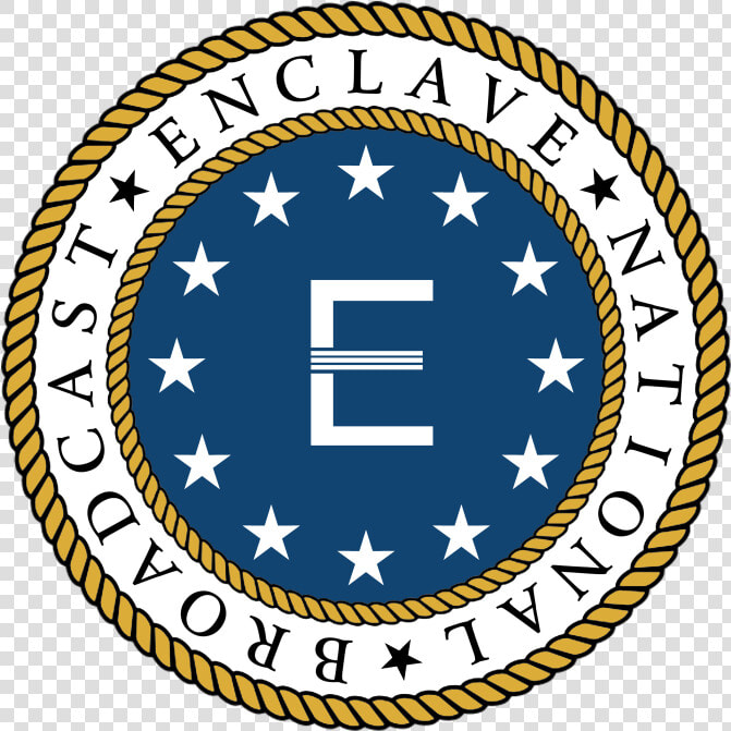 Enclave National Broadcast Logo   Fallout Enclave Radio  HD Png DownloadTransparent PNG