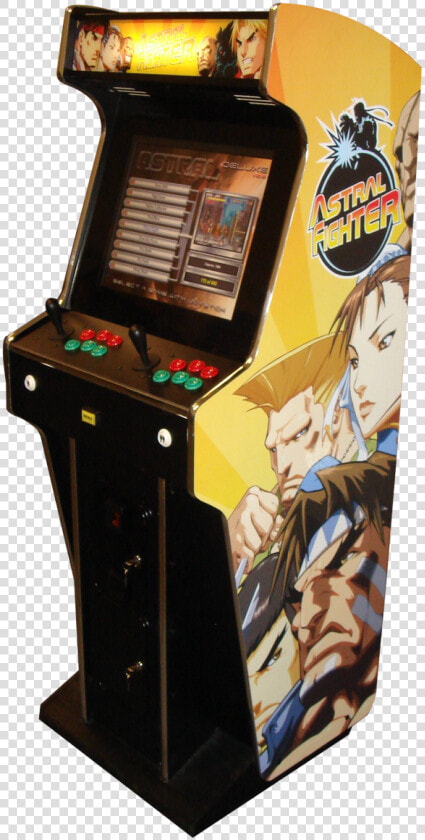 Astral Fighter Arcade Machine  HD Png DownloadTransparent PNG