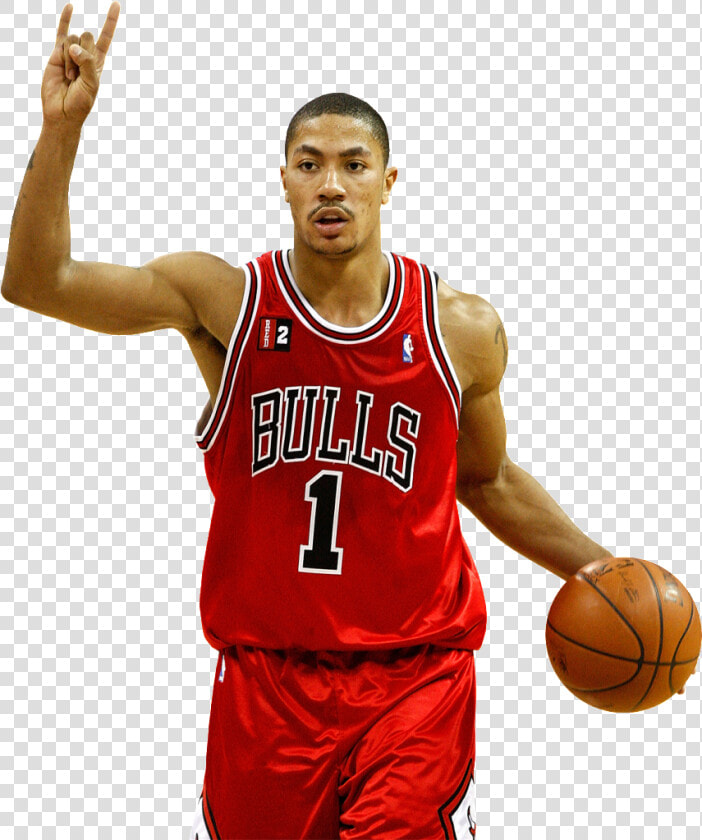 Picture   Derrick Rose Bulls Transparent  HD Png DownloadTransparent PNG