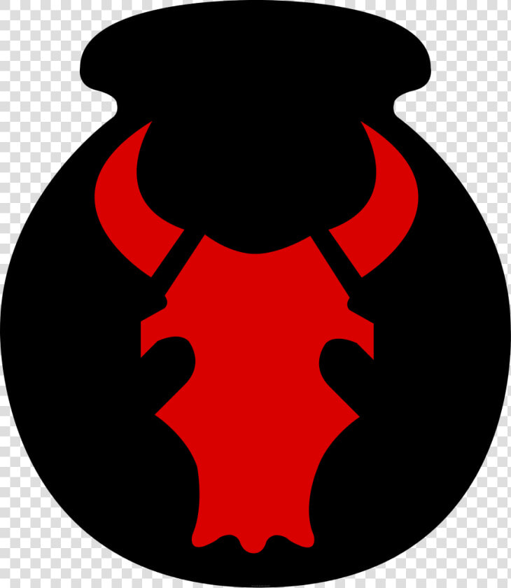 Red Bull 34th Infantry Division  HD Png DownloadTransparent PNG