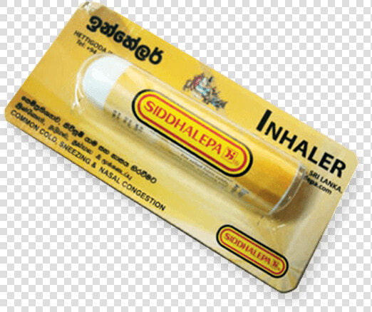 Picture 1 Of   Siddhalepa Inhaler  HD Png DownloadTransparent PNG