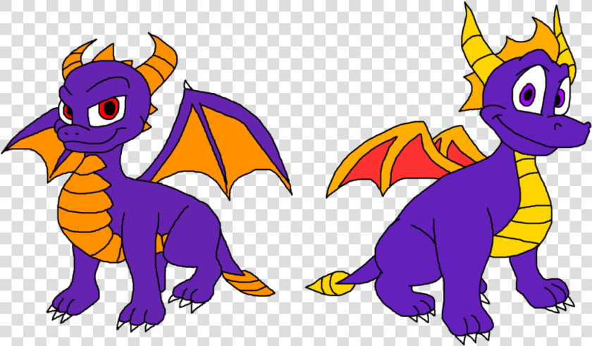 Mythical Clipart Dragon Tail   Dragon Spyro Skylanders  HD Png DownloadTransparent PNG