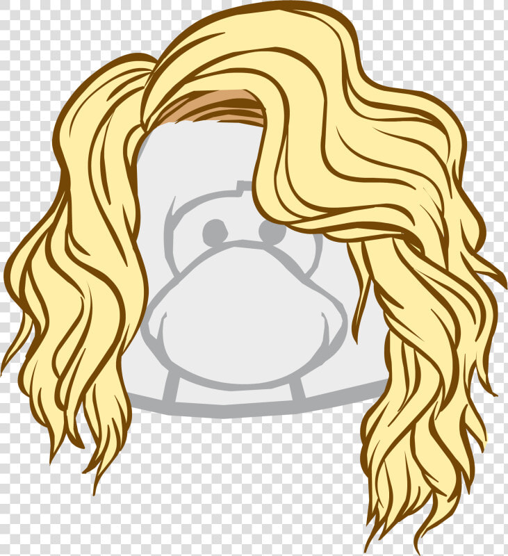 Pin Blonde Wig Clipart   Princess Leia Buns Clipart  HD Png DownloadTransparent PNG