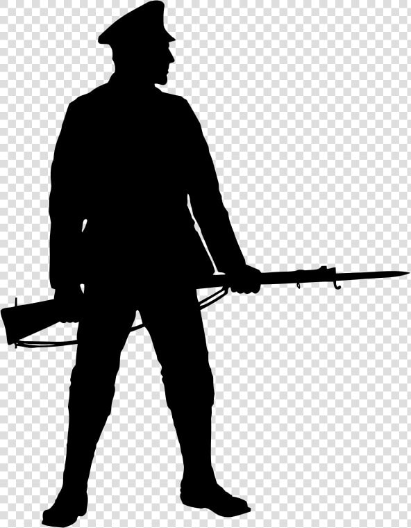 Posters From World War 1   Png Download   Silhouette Soldier Clipart  Transparent PngTransparent PNG