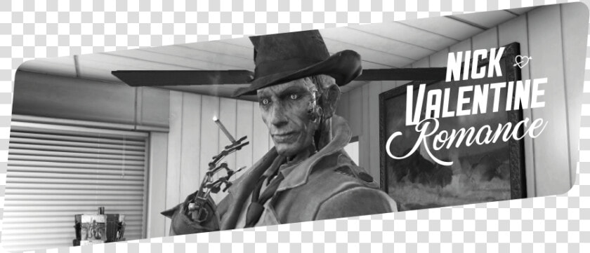 Fallout 4 Nick Valentine Romance Deutsch  HD Png DownloadTransparent PNG