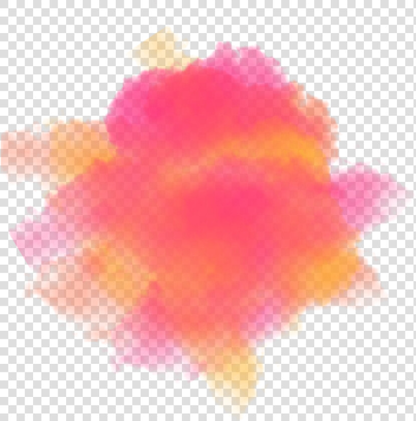  ftestickers  smoke  mist  clouds  aesthetic  colorful   Watercolor Paint  HD Png DownloadTransparent PNG