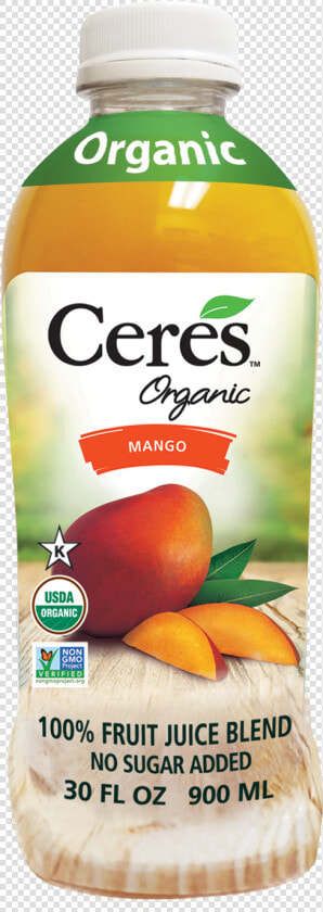 100  Mango Fruit Juice Blend   Ceres Organic Pear Juice  HD Png DownloadTransparent PNG