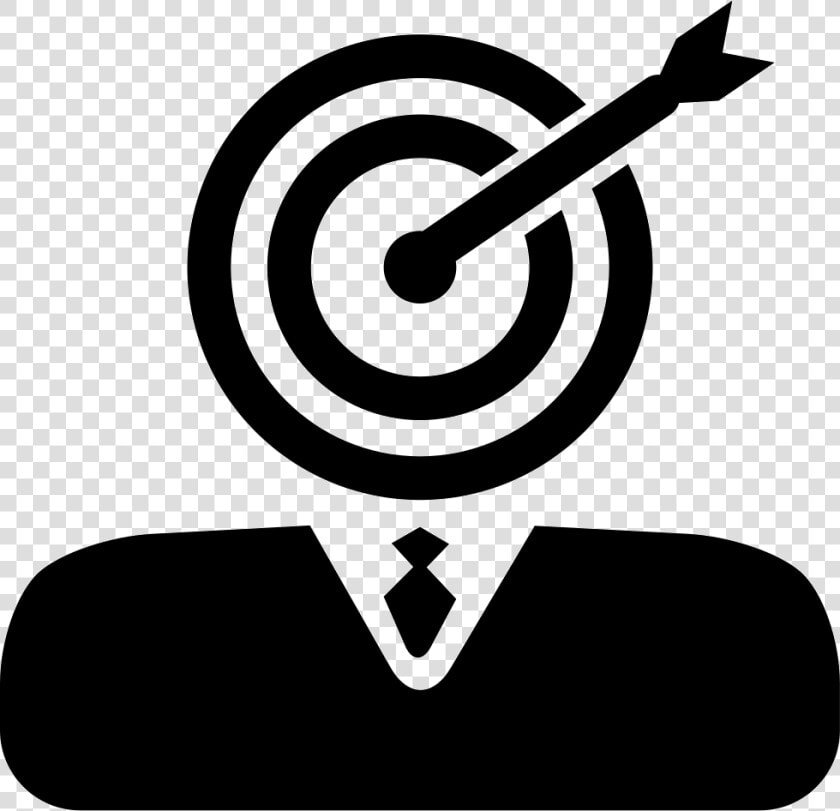 Businessman With Dart Board And Dart Head   Head Of Marketing Png  Transparent PngTransparent PNG