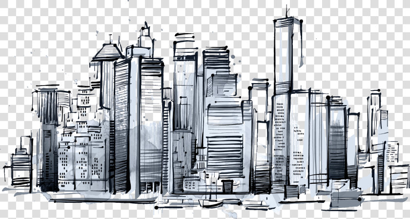 Skyscraper Png Picture   Skyscraper Sketch  Transparent PngTransparent PNG