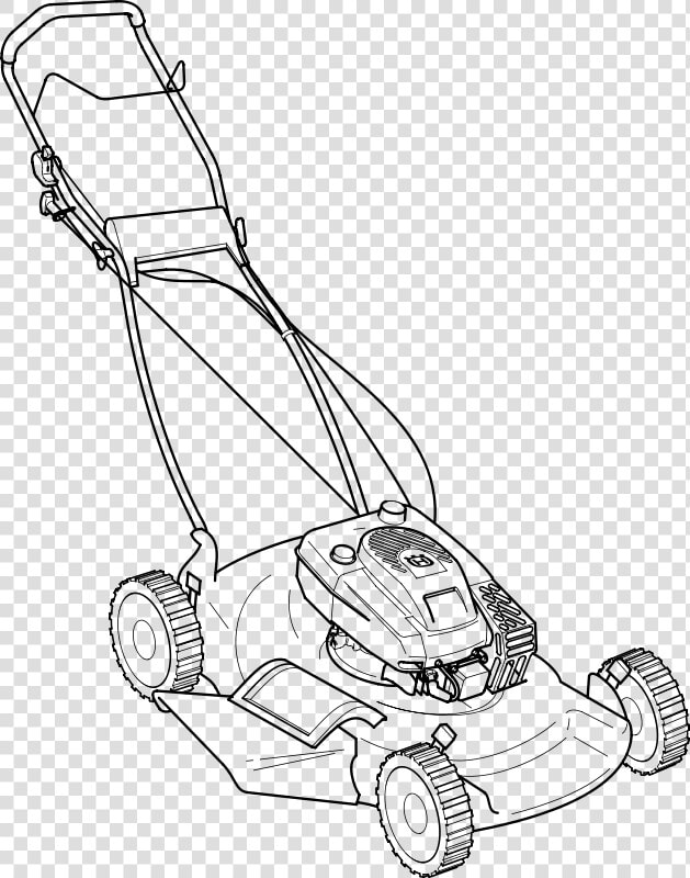 Push Mower   Lawn Mower Clip Art  HD Png DownloadTransparent PNG