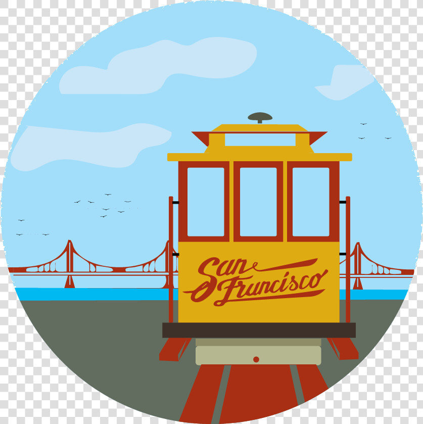 San Francisco Tram Icon  HD Png DownloadTransparent PNG