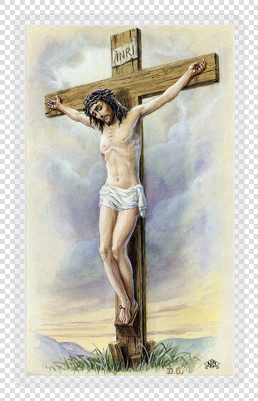 Prayer Before A Crucifix  HD Png DownloadTransparent PNG