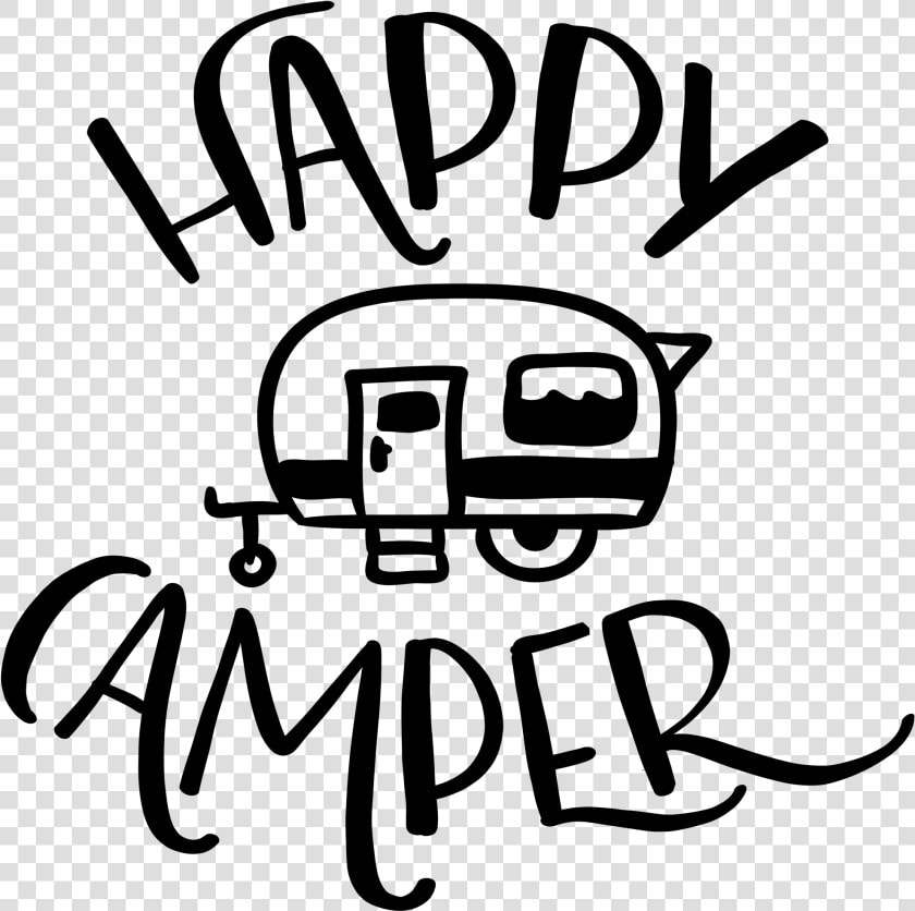 Happy Camper Free Svg  HD Png DownloadTransparent PNG